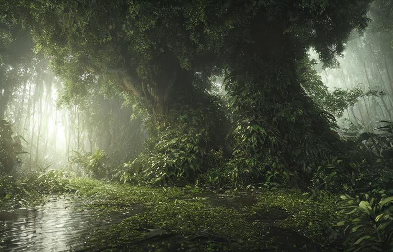 00322-225613436-A jungle, with intense rainfall, monochromatic, vines all around, giant and wet trees, masterpiece, best quality, high quality,.png